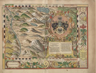 Cartes du pays de Bavière de 1568 (Tableau 24)